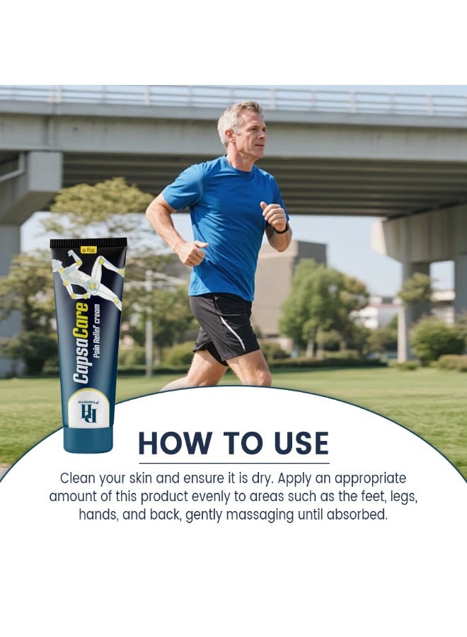 PHANSTA Fast-Acting Pain Relief Cream, a 30g formula for relieving muscle soreness and joint pain after exercise. - Image 5